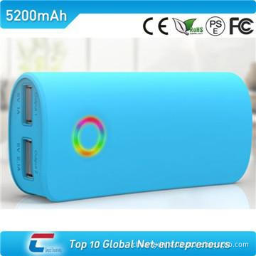 Iphone accessories automatic mobile charger with LCD display 5200mah